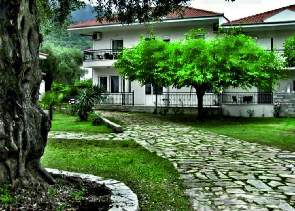 Aneton Aparthotel Chrysi Ammoudia Exterior foto