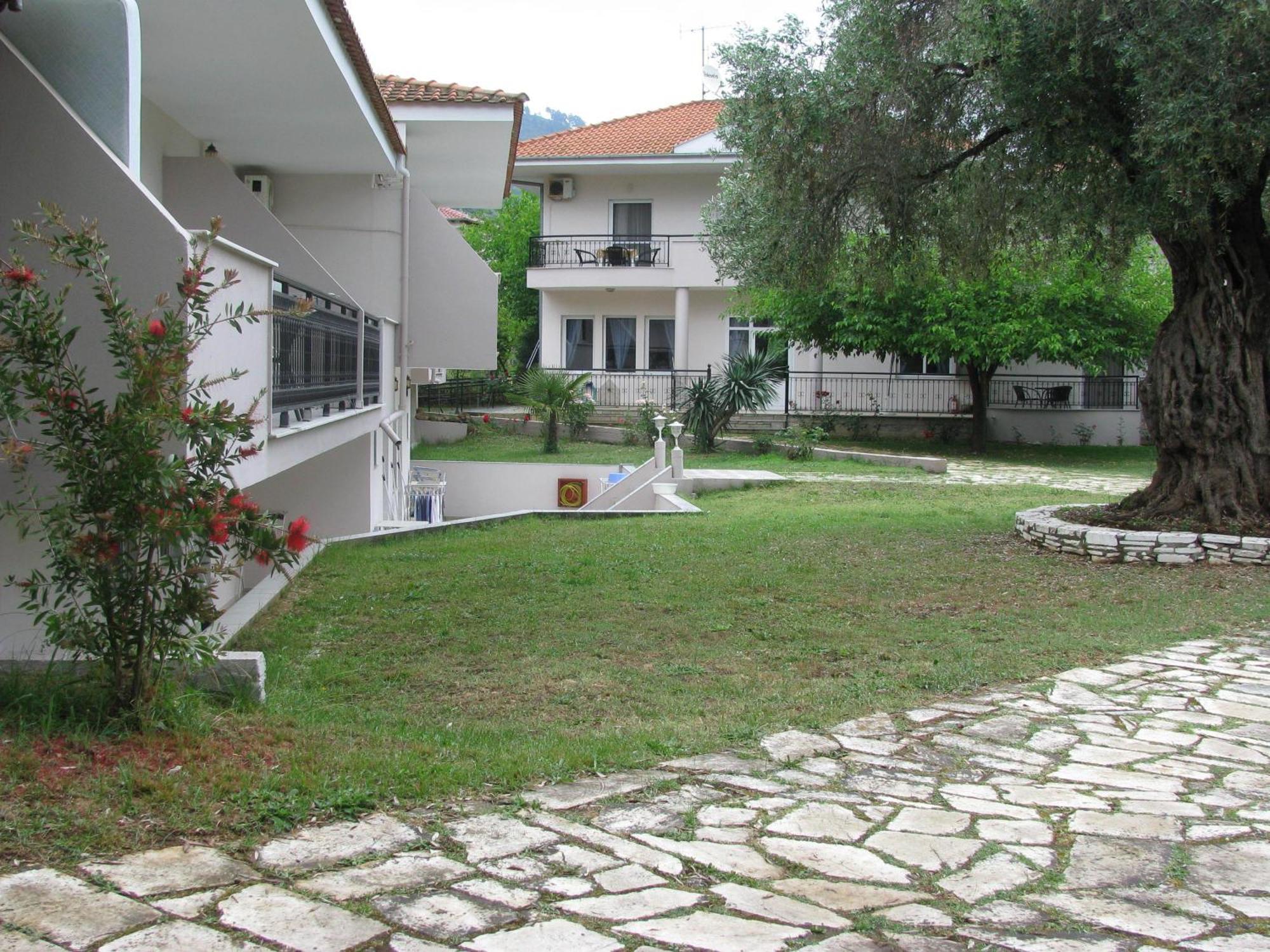 Aneton Aparthotel Chrysi Ammoudia Exterior foto