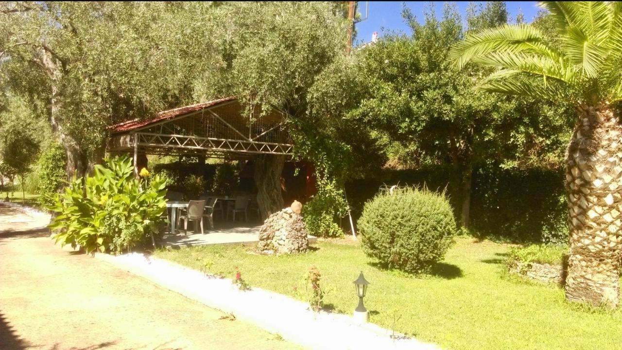 Aneton Aparthotel Chrysi Ammoudia Exterior foto