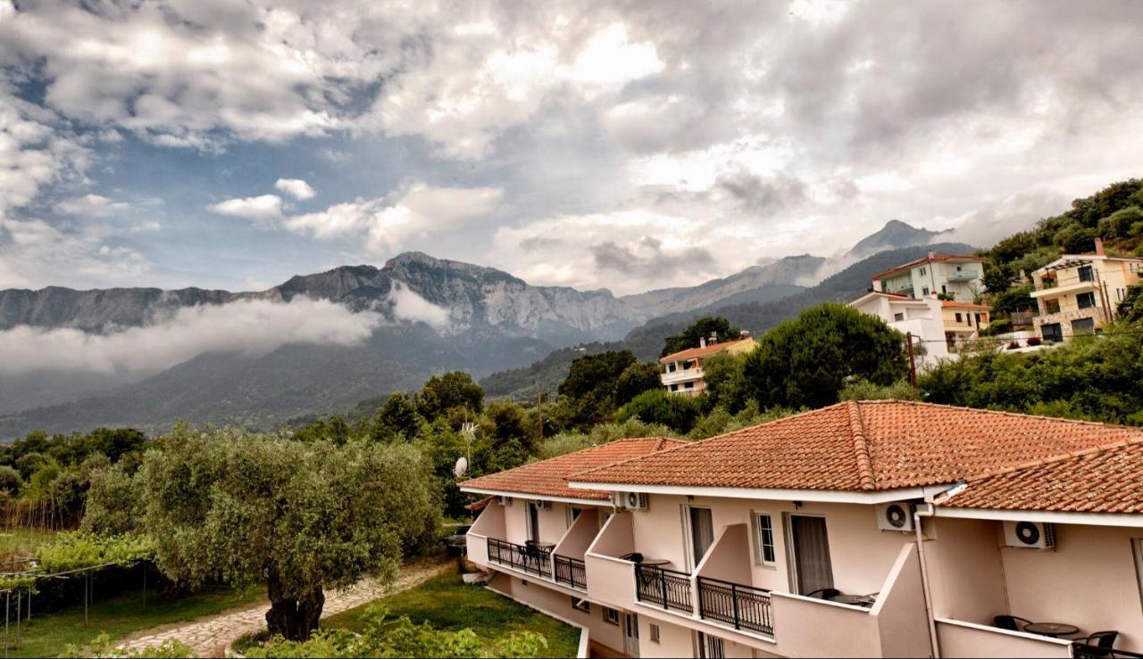 Aneton Aparthotel Chrysi Ammoudia Exterior foto