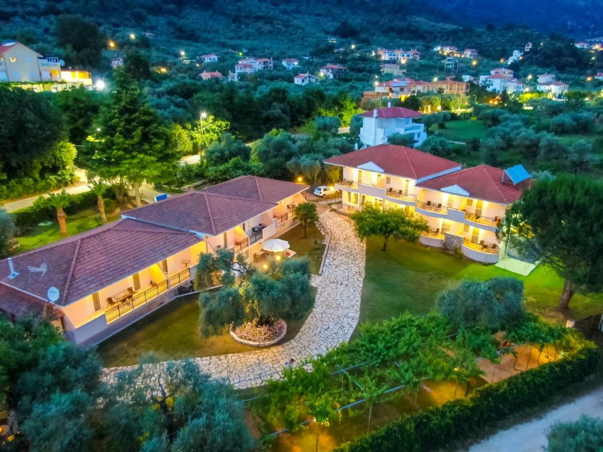 Aneton Aparthotel Chrysi Ammoudia Exterior foto