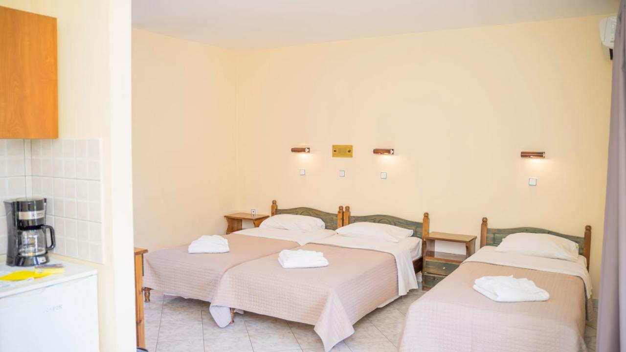 Aneton Aparthotel Chrysi Ammoudia Exterior foto