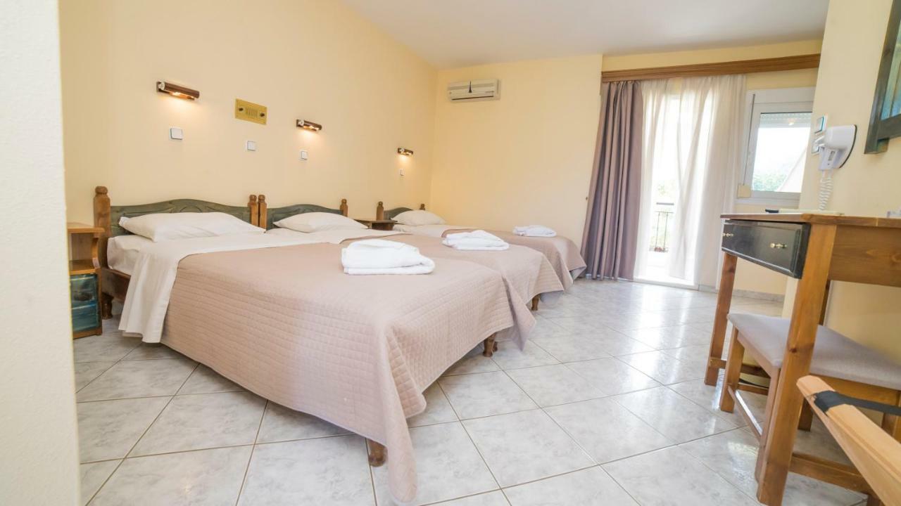 Aneton Aparthotel Chrysi Ammoudia Exterior foto